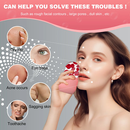 Rodillo de Hielo Facial- Efecto flash